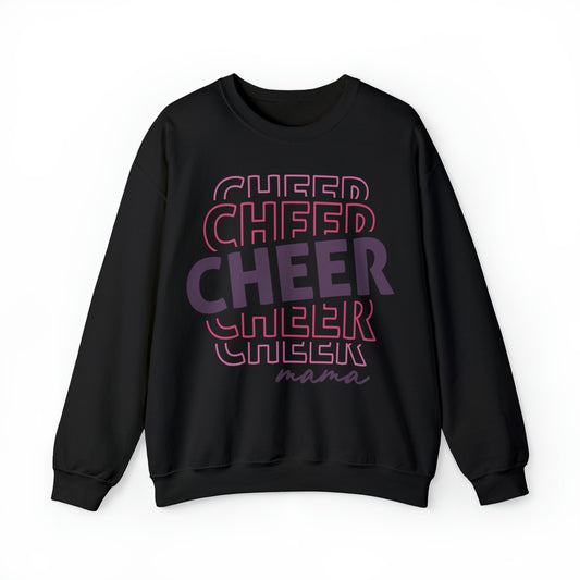 Stacked Cheer Mama Heavy Blend™ Crewneck Sweatshirt