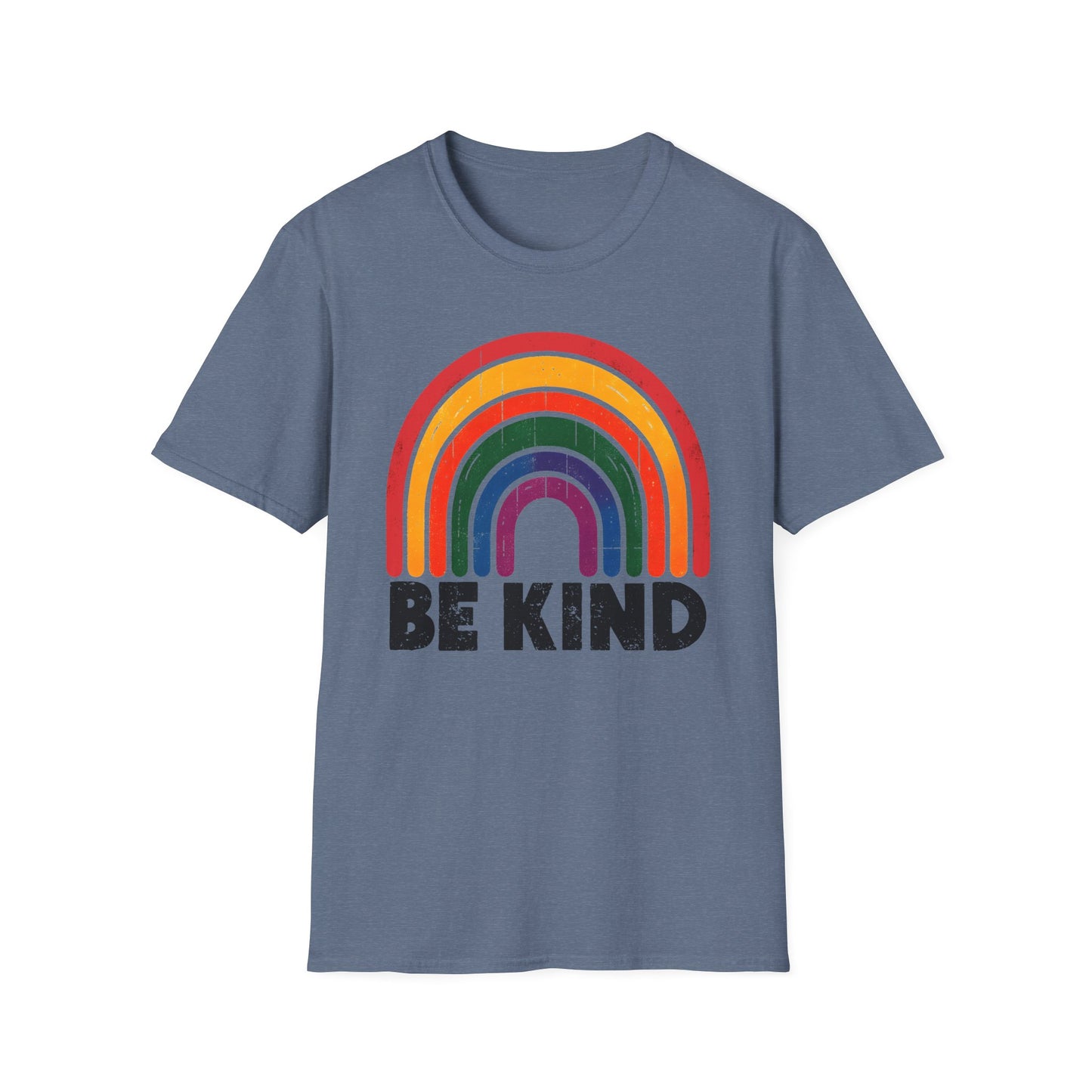 Be Kind Rainbow Softstyle T-Shirt