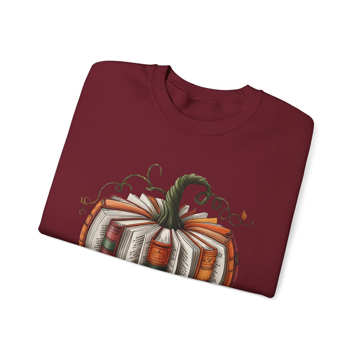 Book Pumpkin Heavy Blend™ Crewneck Sweatshirt