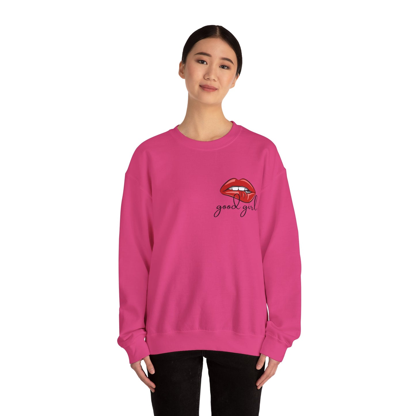 Good Girl Pocket Heavy Blend™ Crewneck Sweatshirt