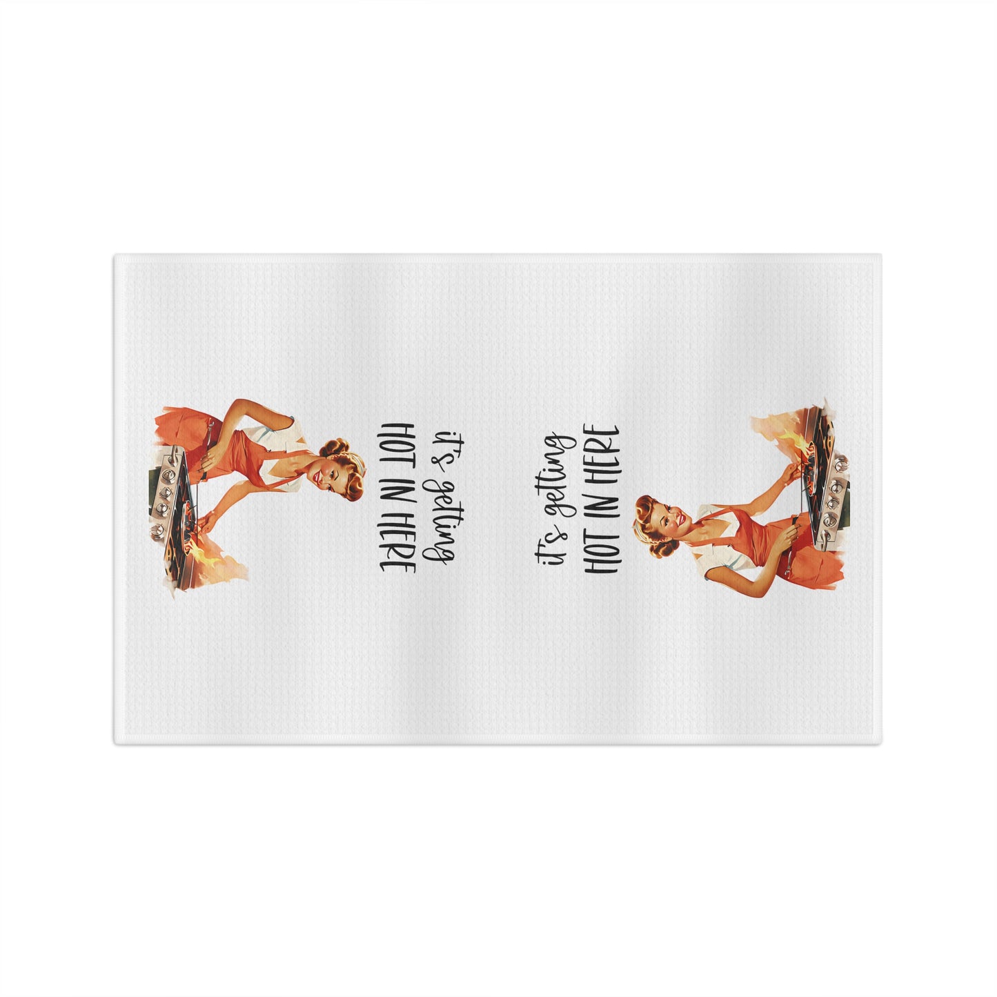 It’s Getting Hot In Here Soft Tea Towel