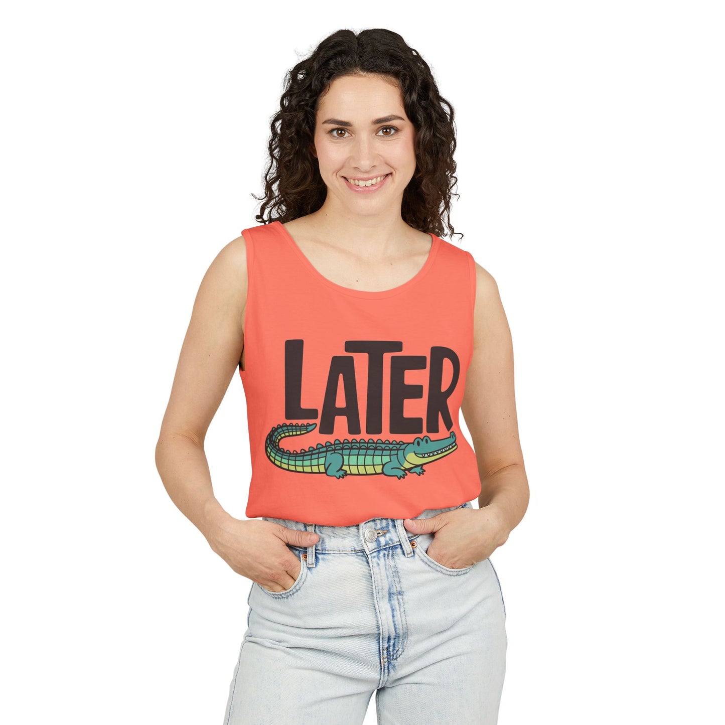 Later Gator Garment-Dyed Tank Top