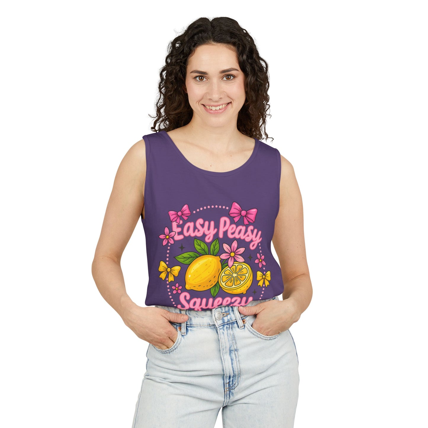 Easy Peasy Garment-Dyed Tank Top