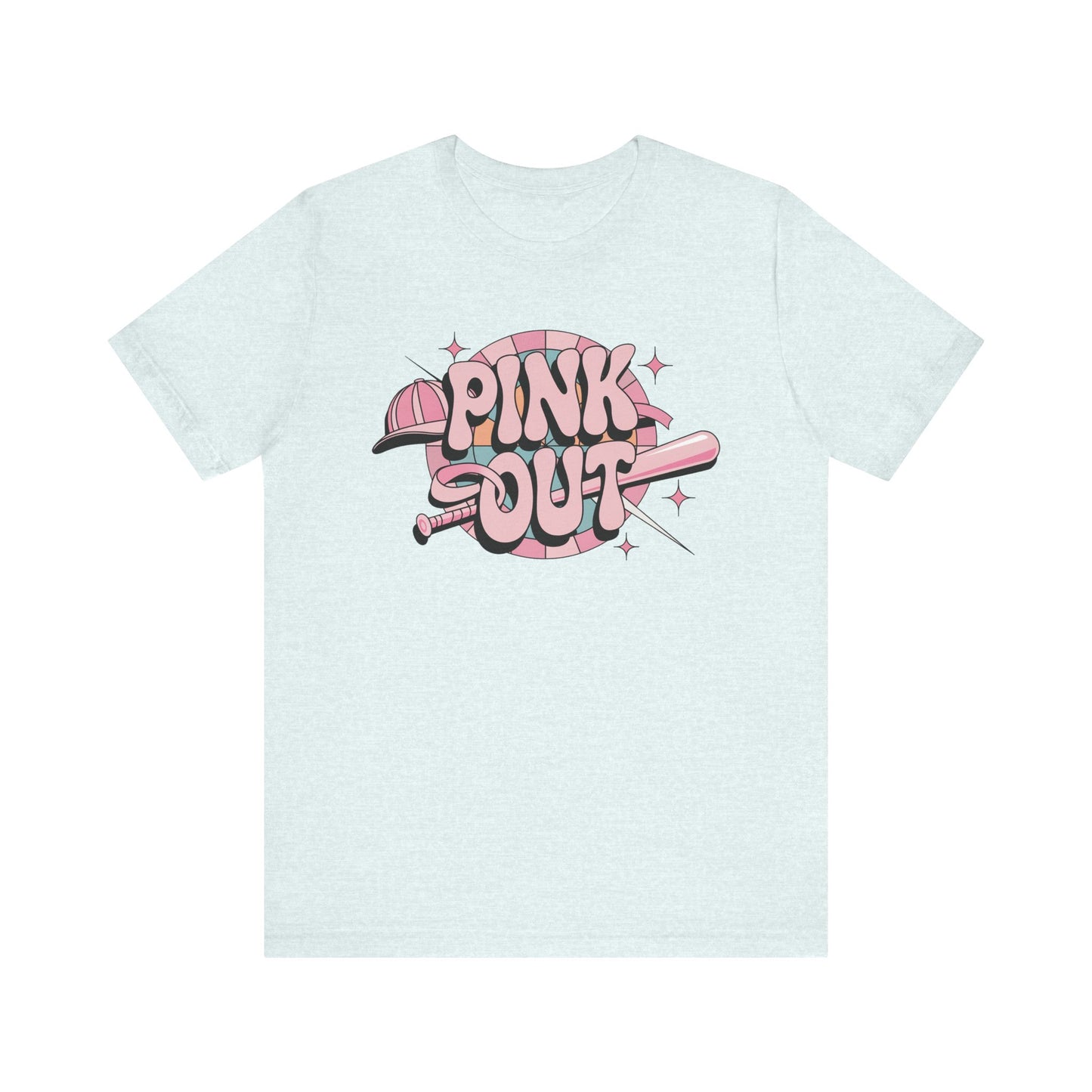 Baseball Pink Out Jersey Short Sleeve Tee