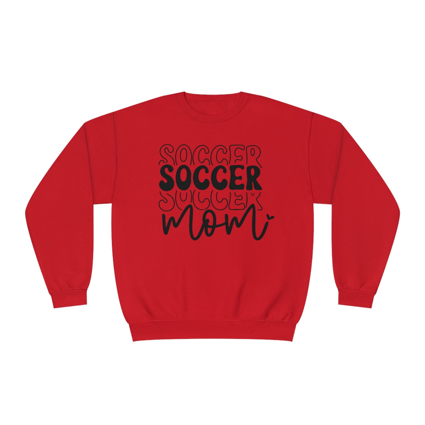 Stacked Soccer Mom NuBlend® Crewneck Sweatshirt