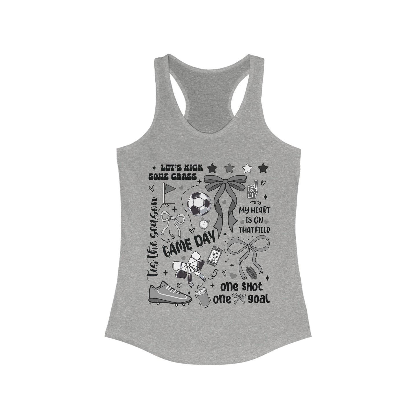 Soccer Fan Women's Ideal Racerback Tank
