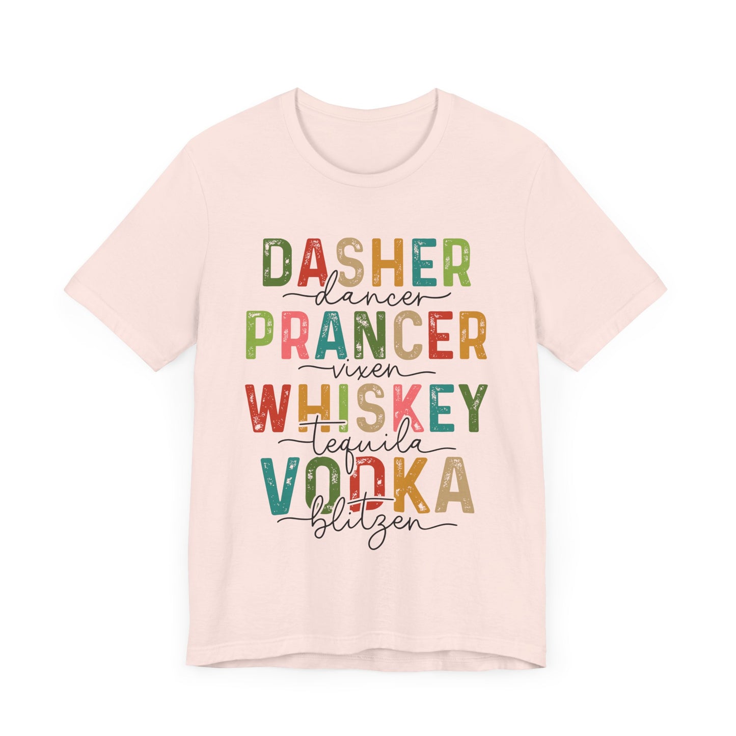Reindeer/ Liquor Jersey Short Sleeve Tee