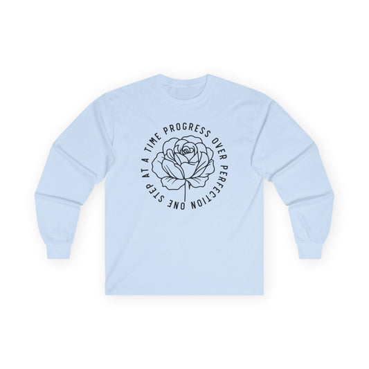 One Step At A Time Ultra Cotton Long Sleeve Tee