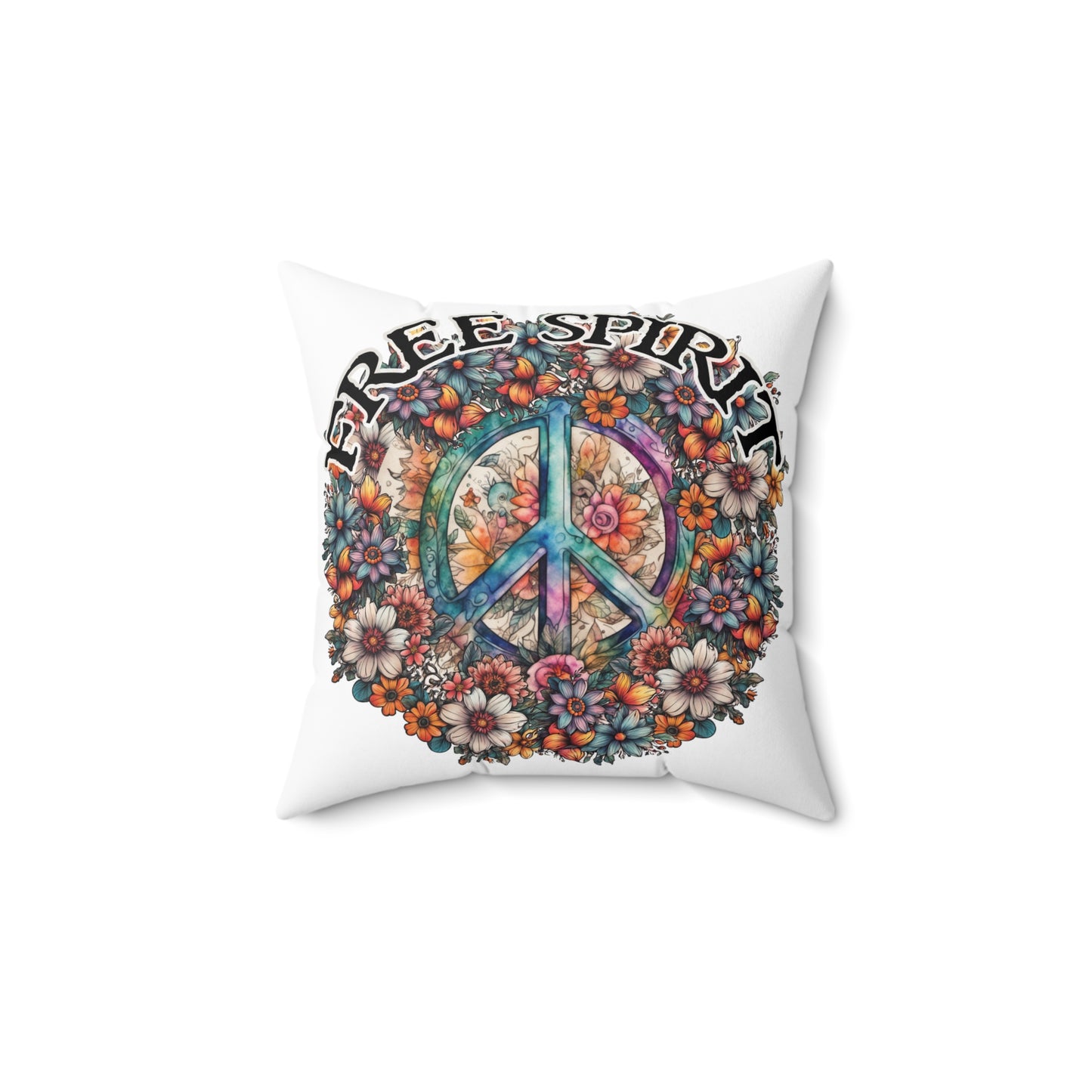 Free Spirit Spun Polyester Square Pillow