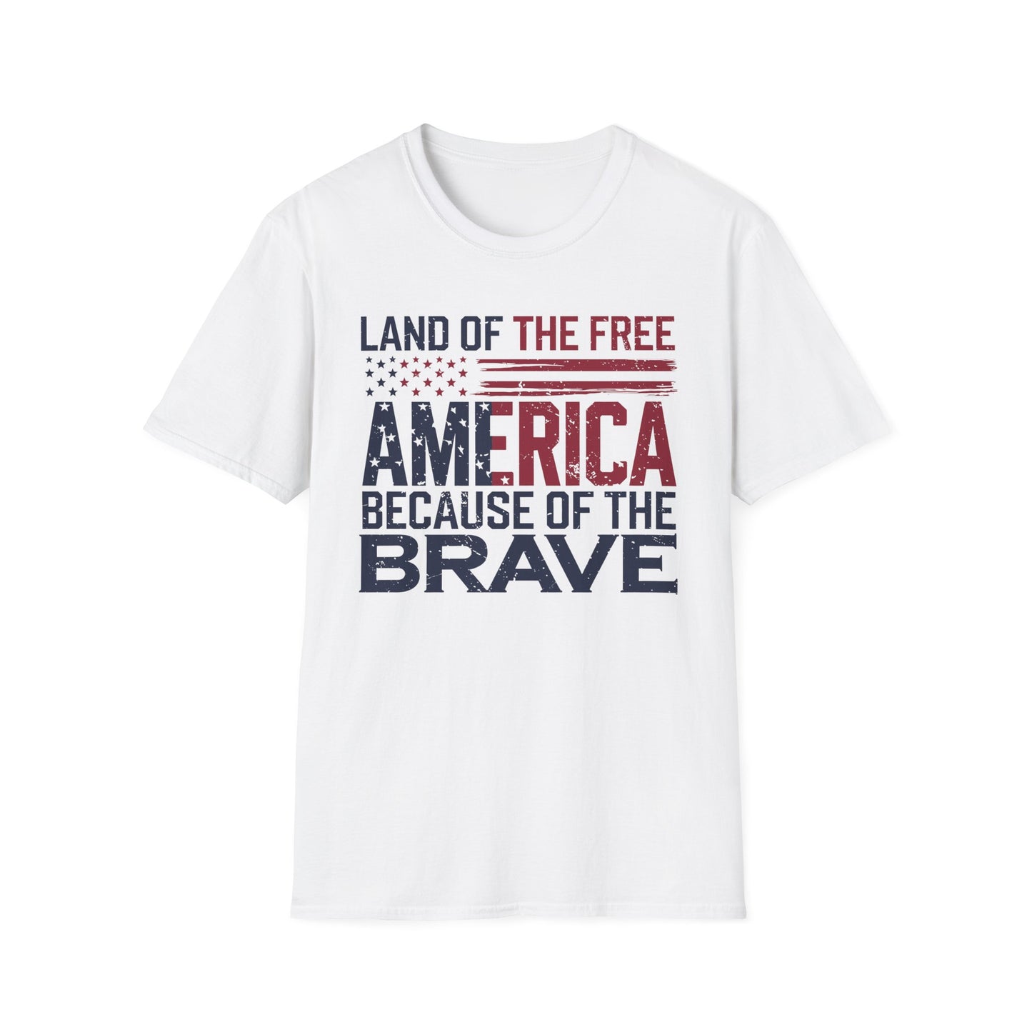 Land Of The Free Softstyle T-Shirt
