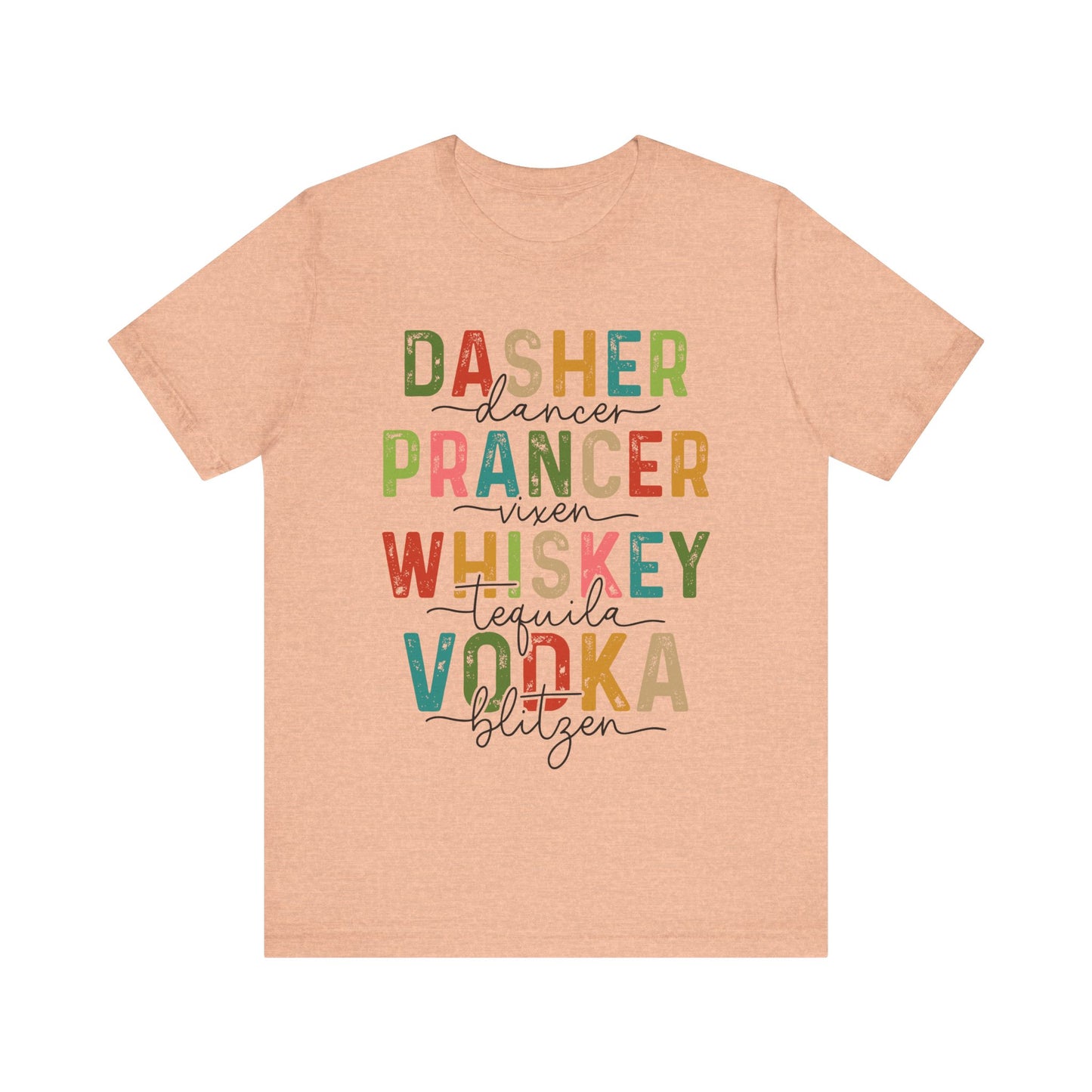 Reindeer/ Liquor Jersey Short Sleeve Tee