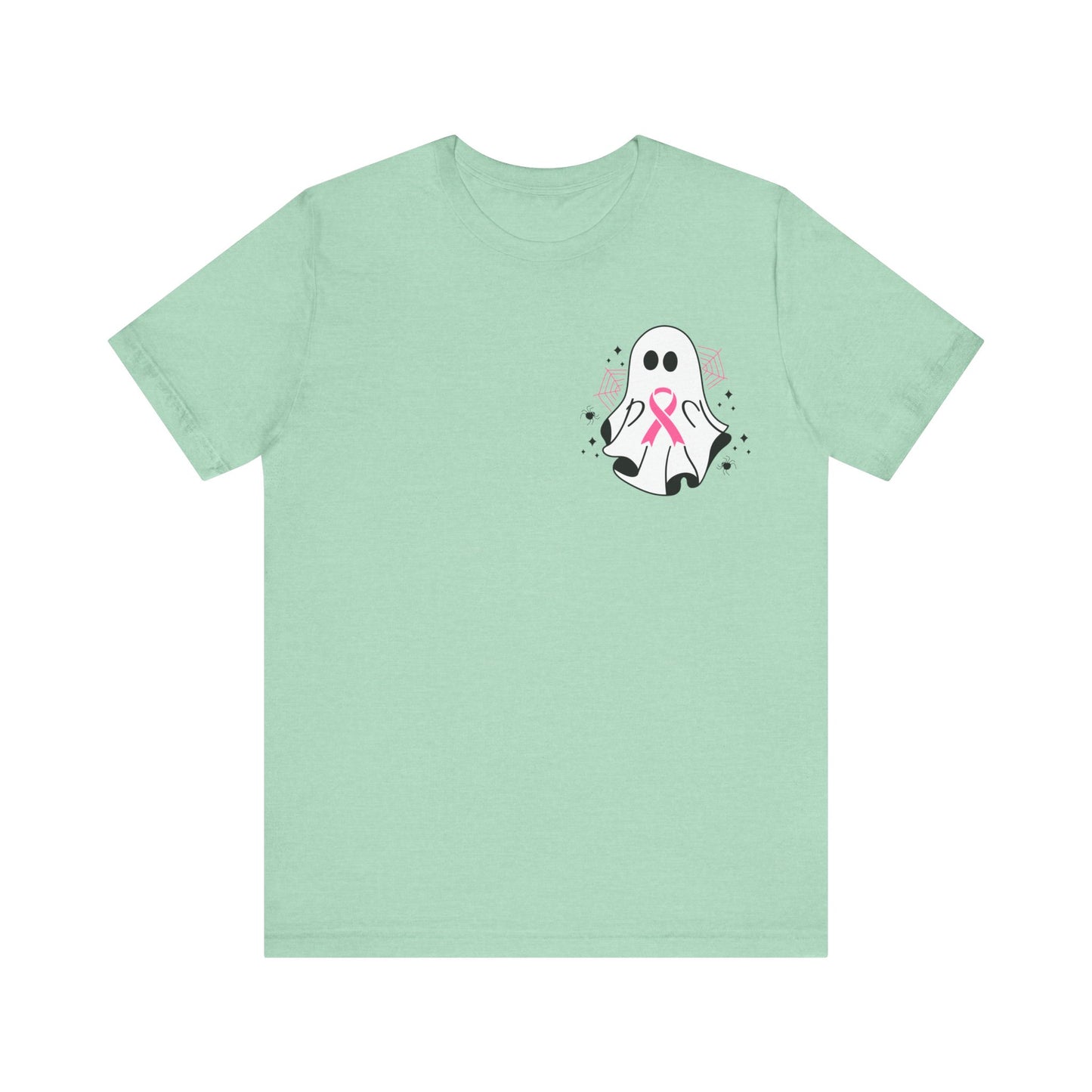 Breast  Cancer Is Boo Sheet Jersey Short Sleeve Tee