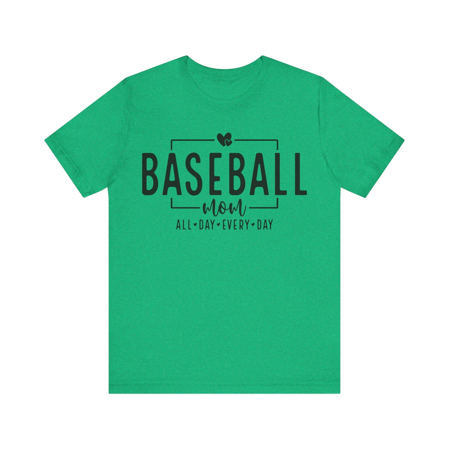 Baseball Mom All Day Every Day Jersey Short Sleeve Tee