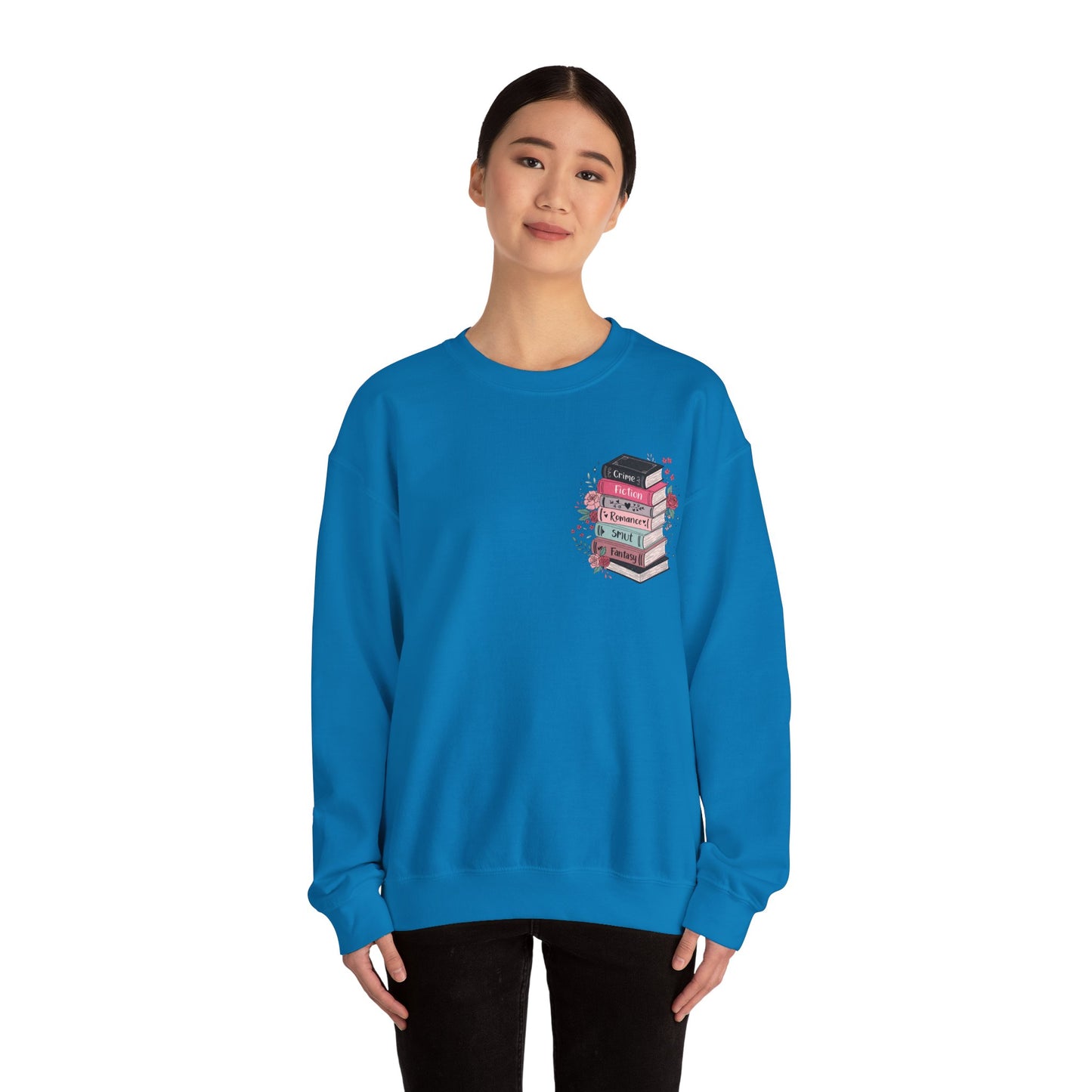 The Stack of Books  Heavy Blend™ Crewneck Sweatshirt