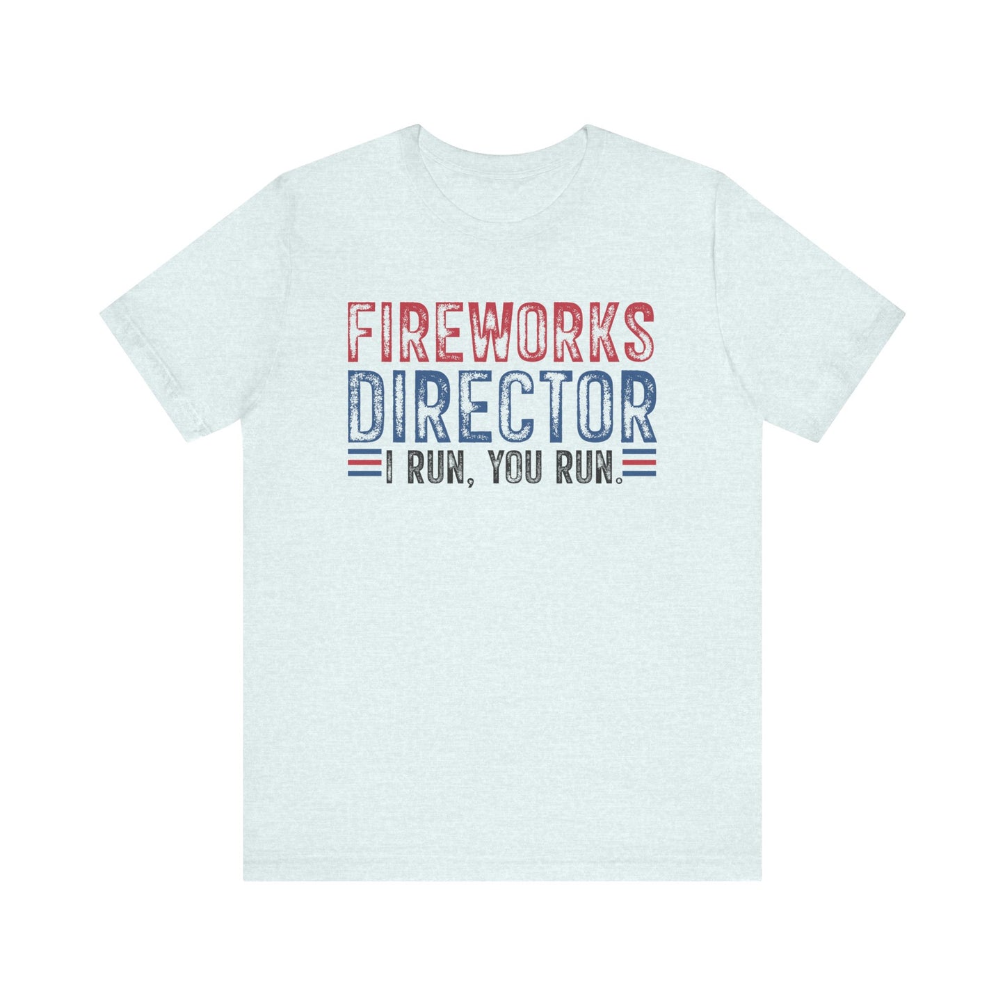 I Run You Run Jersey Short Sleeve Tee
