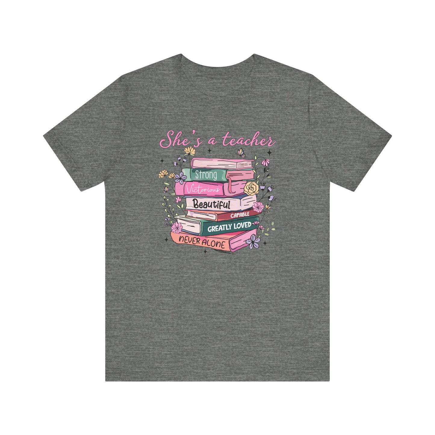 She’s A Teacher Jersey Short Sleeve Tee