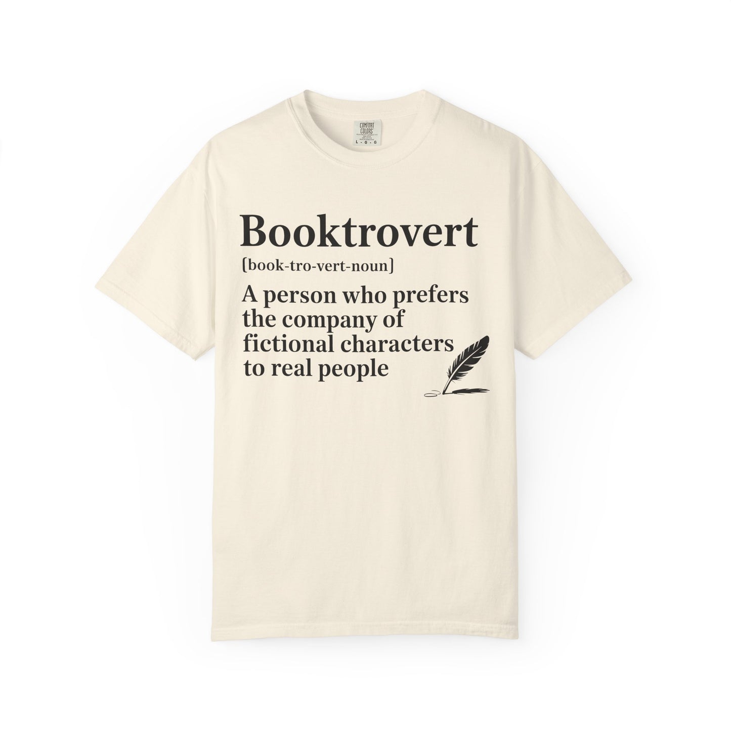 Booktrovert Garment-Dyed T-shirt