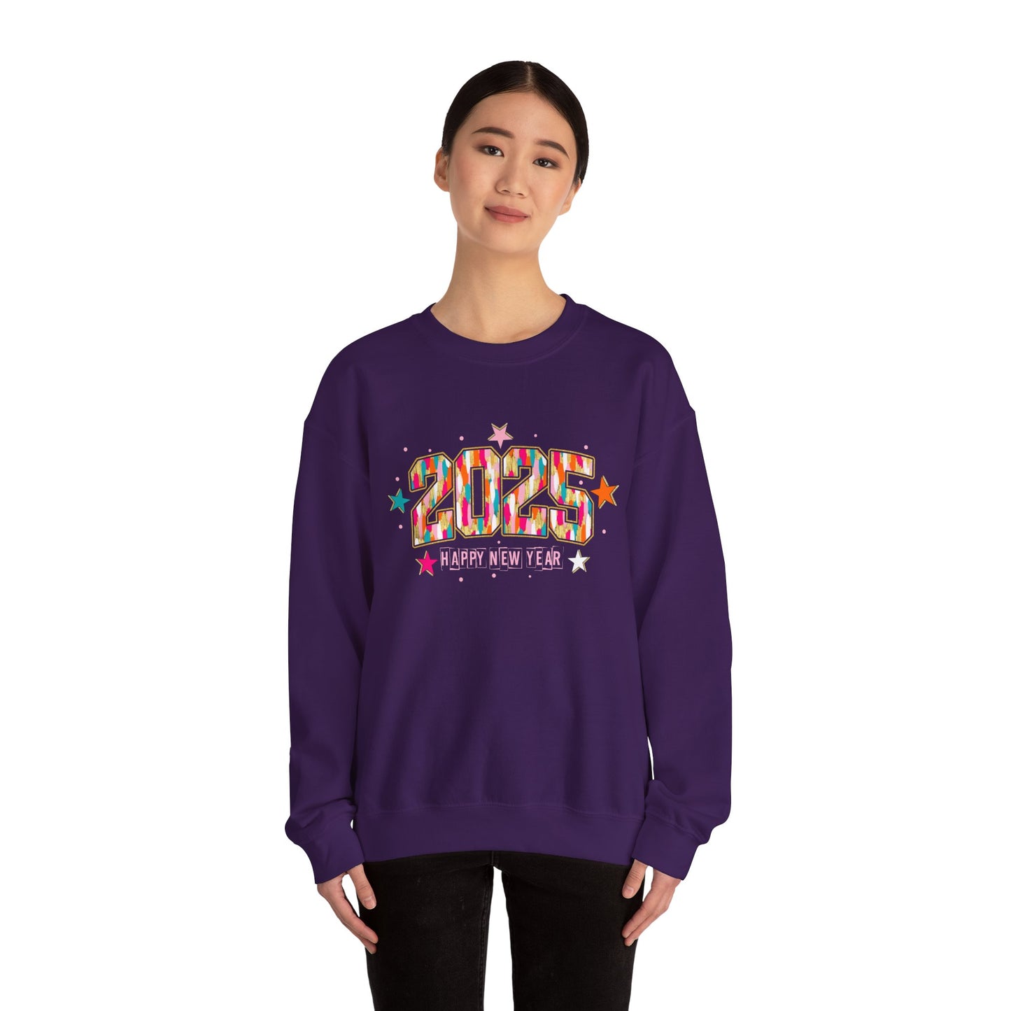 2025 Happy New Year Heavy Blend™ Crewneck Sweatshirt