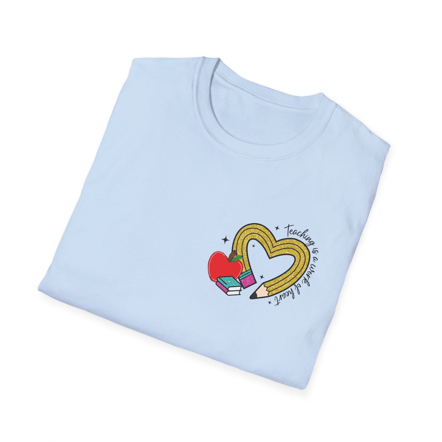Teaching is a Work of the Heart Softstyle T-Shirt