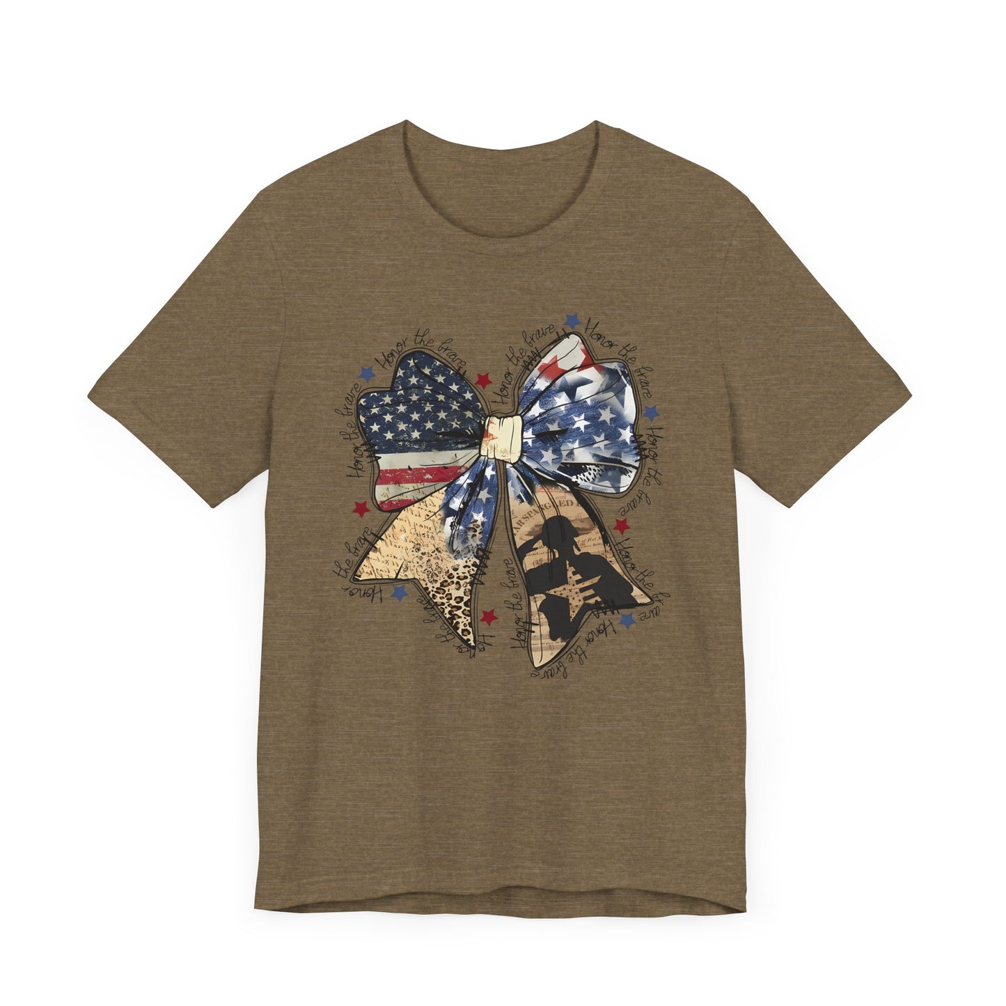 Honor The Brave Jersey Short Sleeve Tee