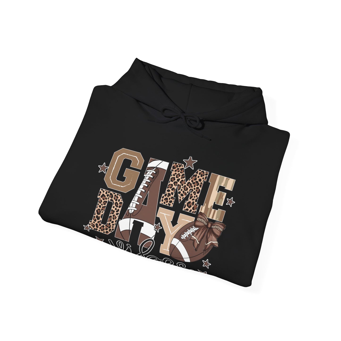 Football Game Day Vibes  Heavy Blend™ Hooded Sweatshirt