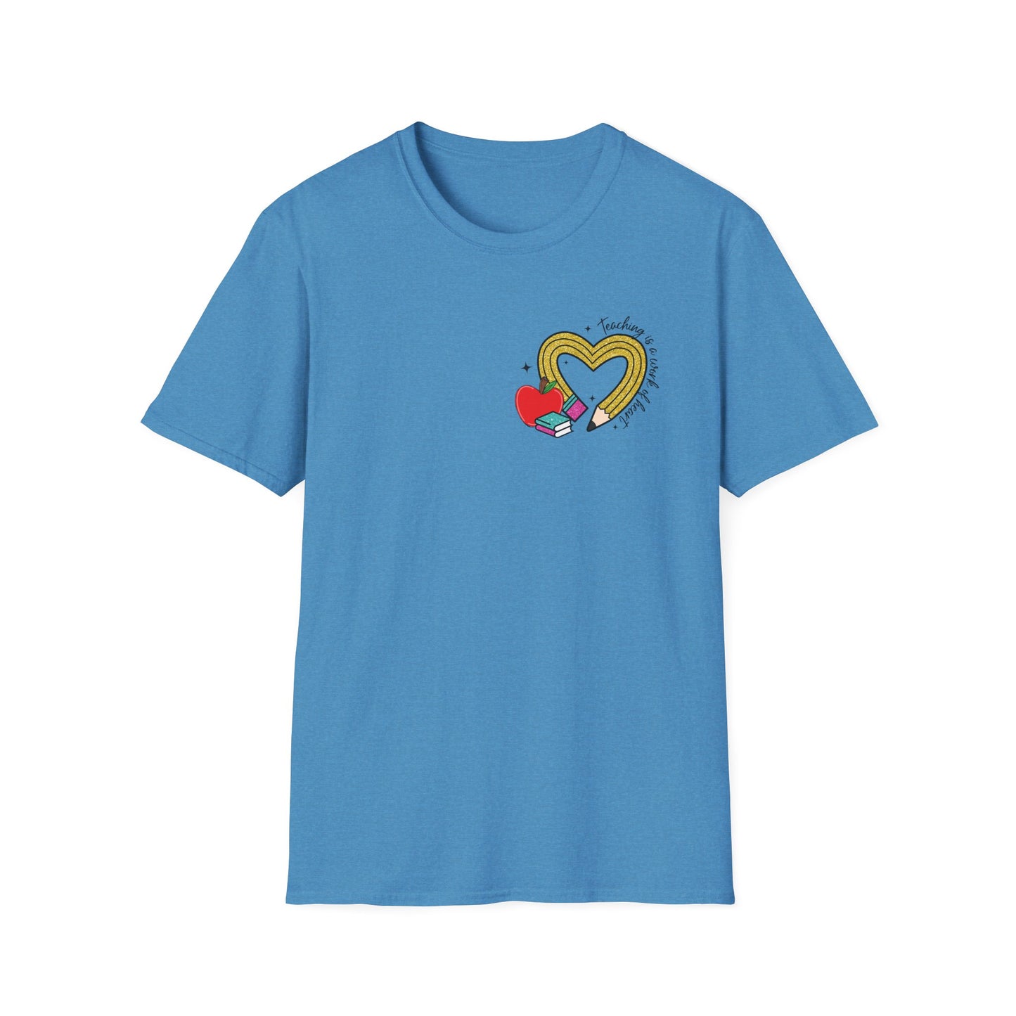 Teaching is a Work of the Heart Softstyle T-Shirt