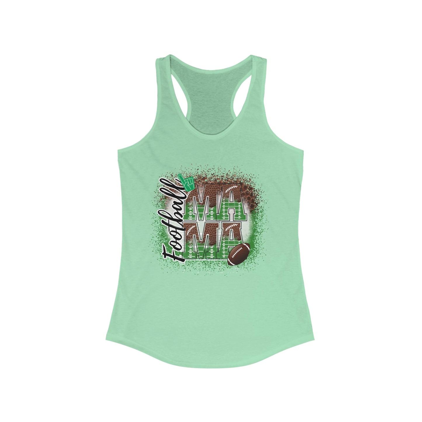Football MaMa Women's Ideal Racerback Tank