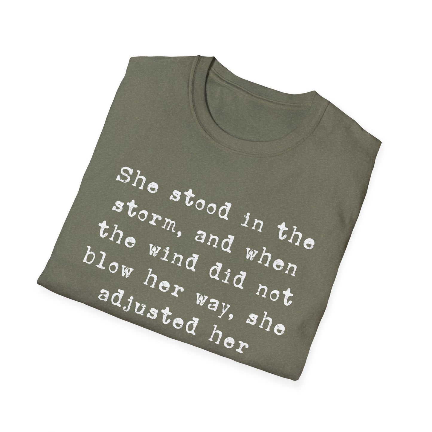 She Stood In The Storm Softstyle T-Shirt