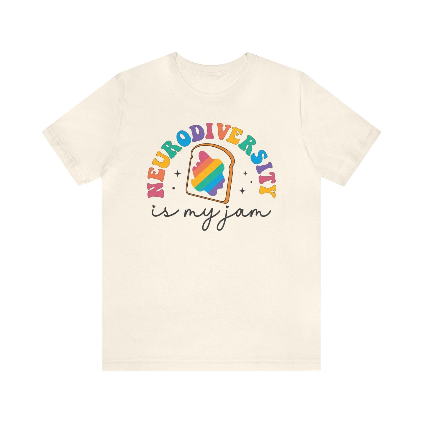 Neurodiversity Is My Jam Jersey Short Sleeve Tee
