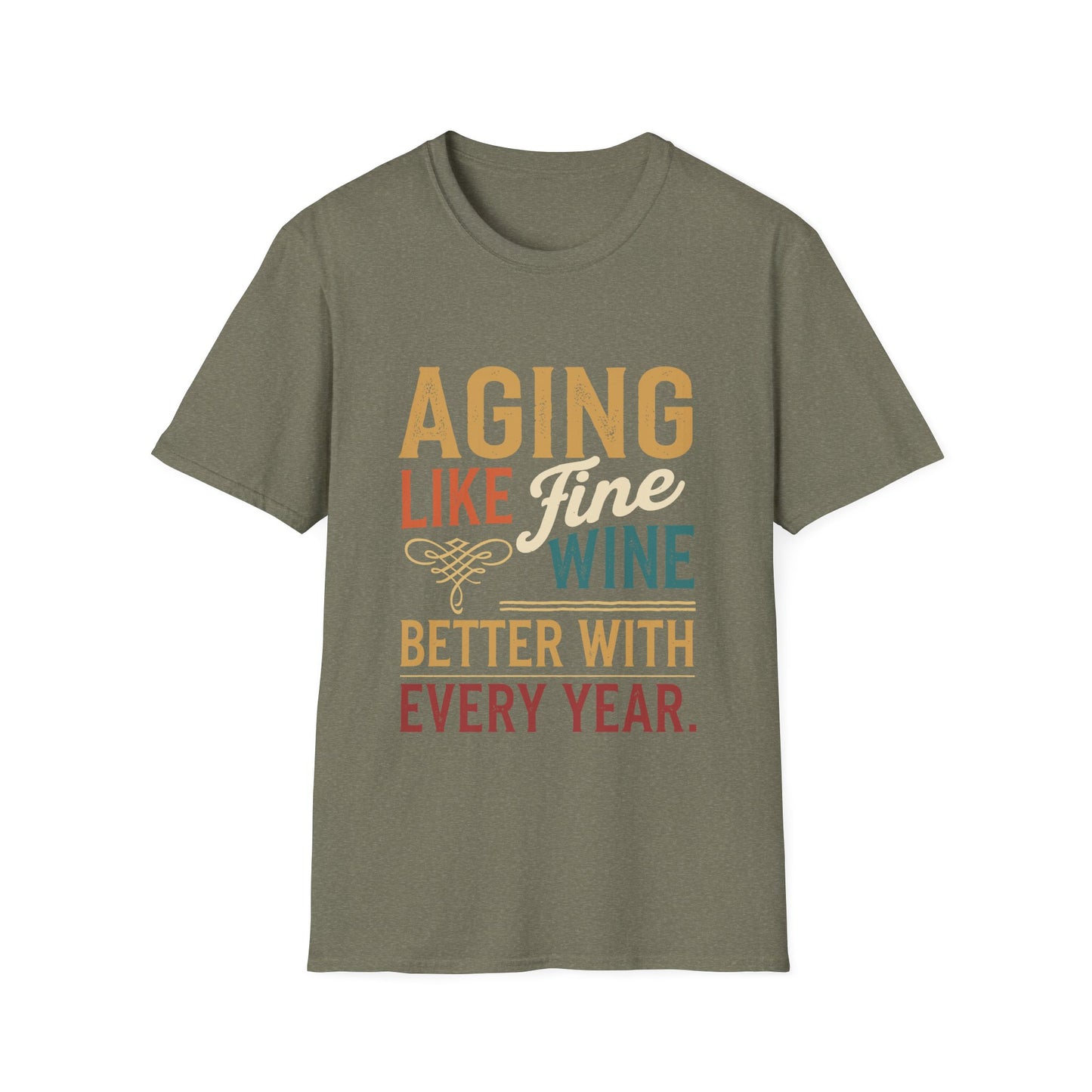 Aging Like Fine Wine Softstyle T-Shirt