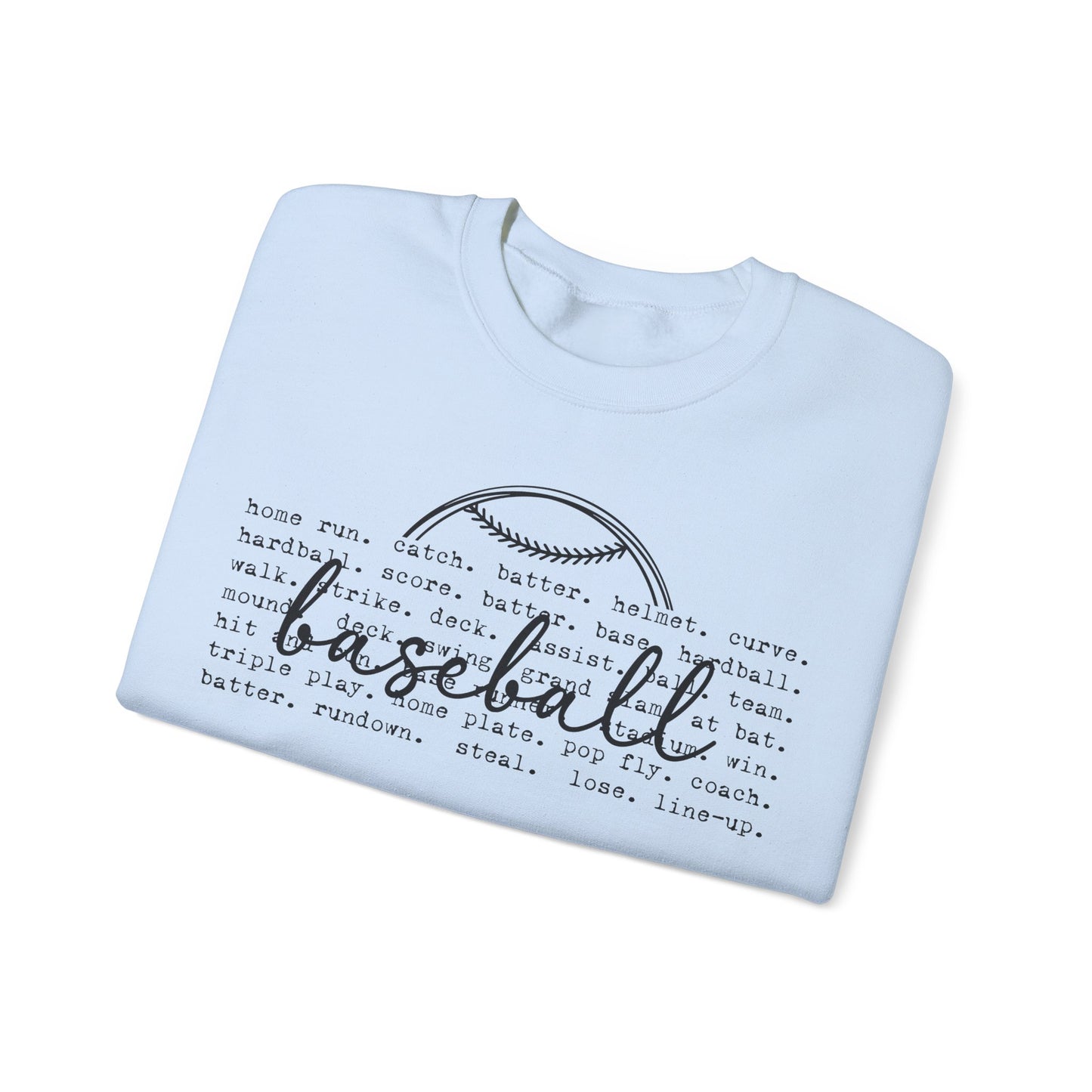 Baseball  Heavy Blend™ Crewneck Sweatshirt