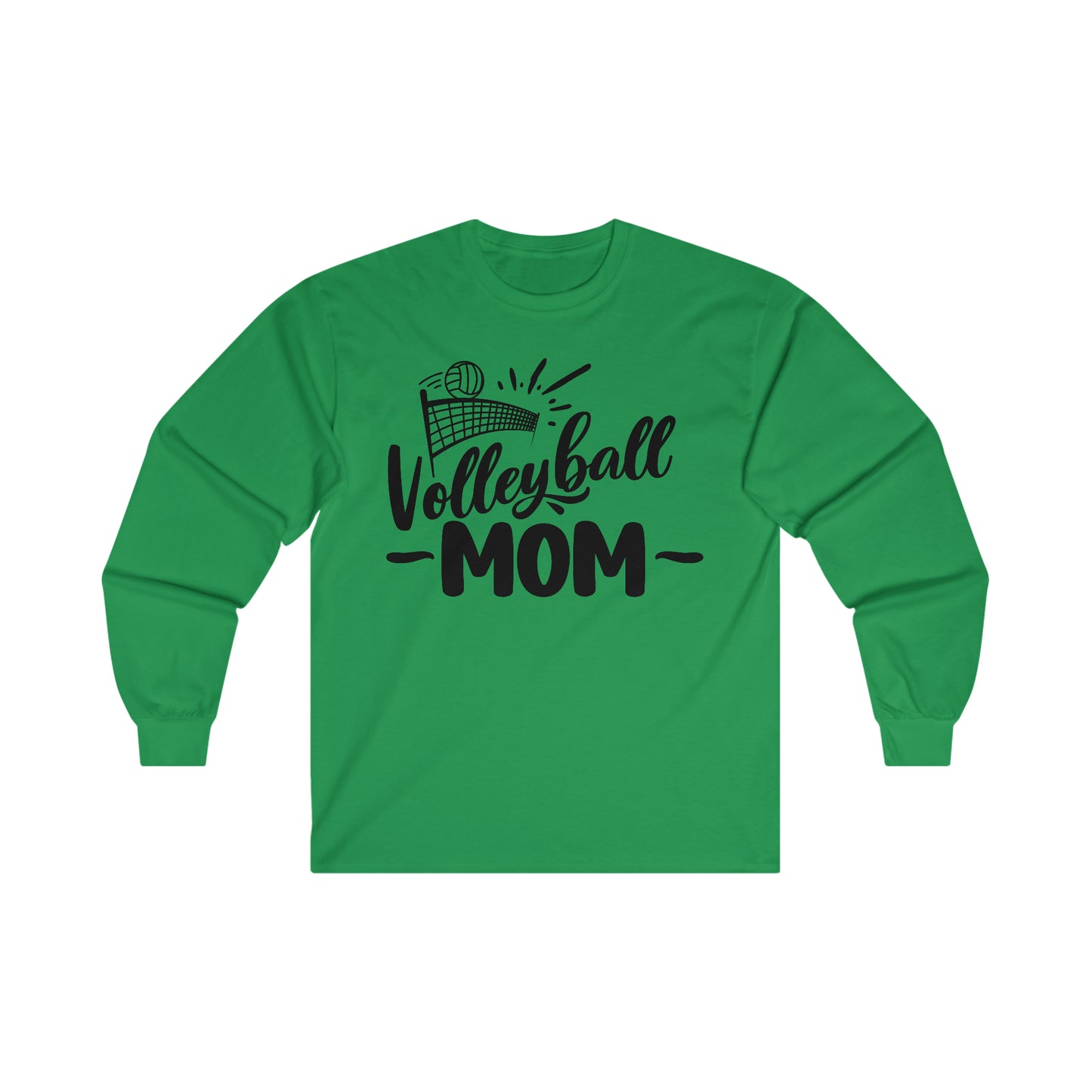 Volleyball -Mom- Ultra Cotton Long Sleeve Tee