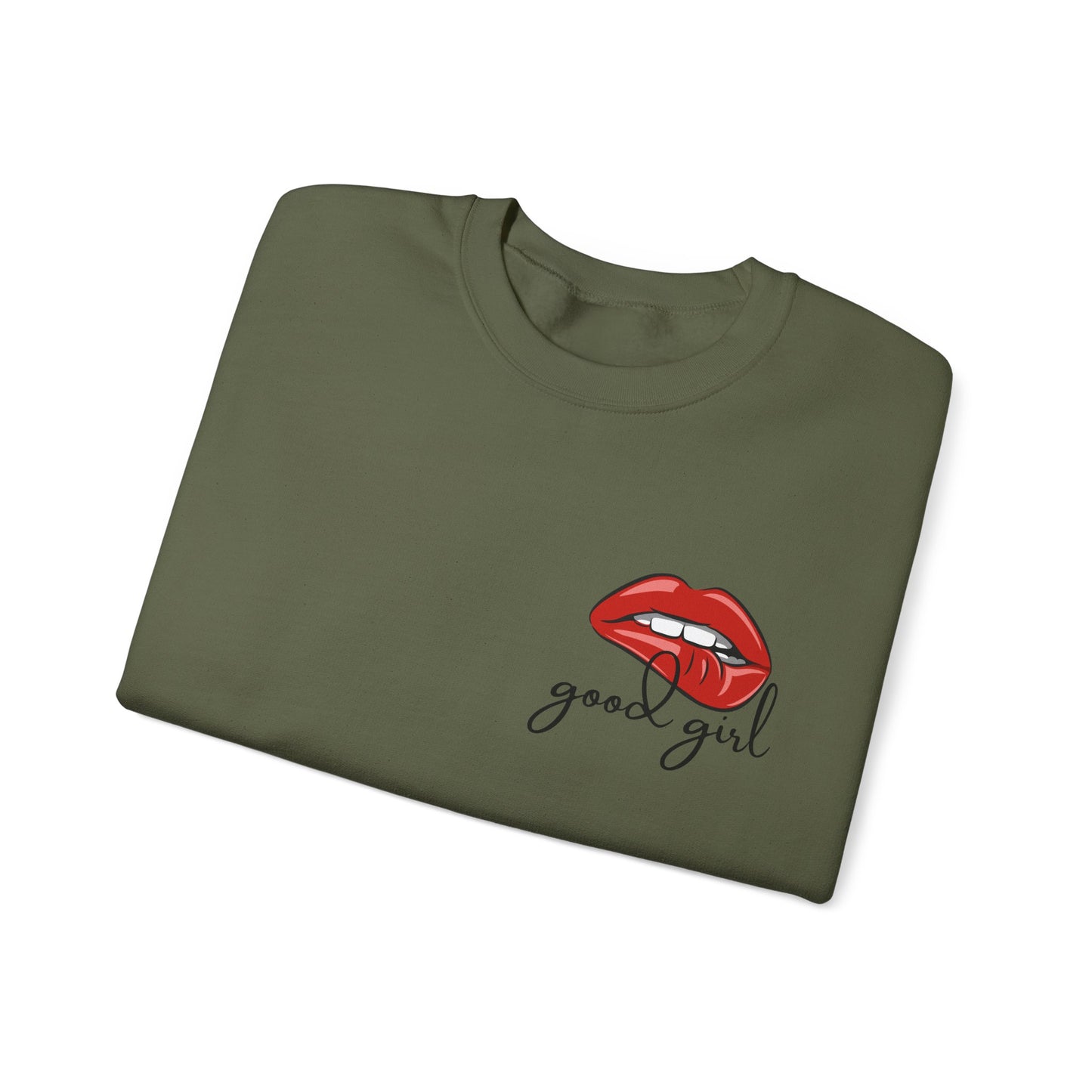 Good Girl Pocket Heavy Blend™ Crewneck Sweatshirt
