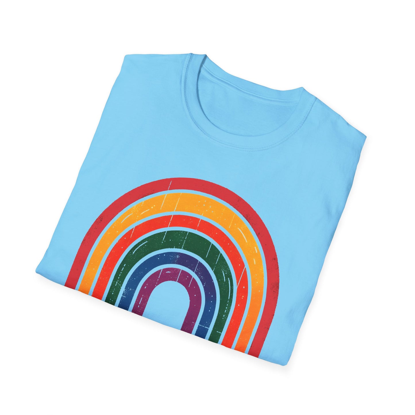 Be Kind Rainbow Softstyle T-Shirt