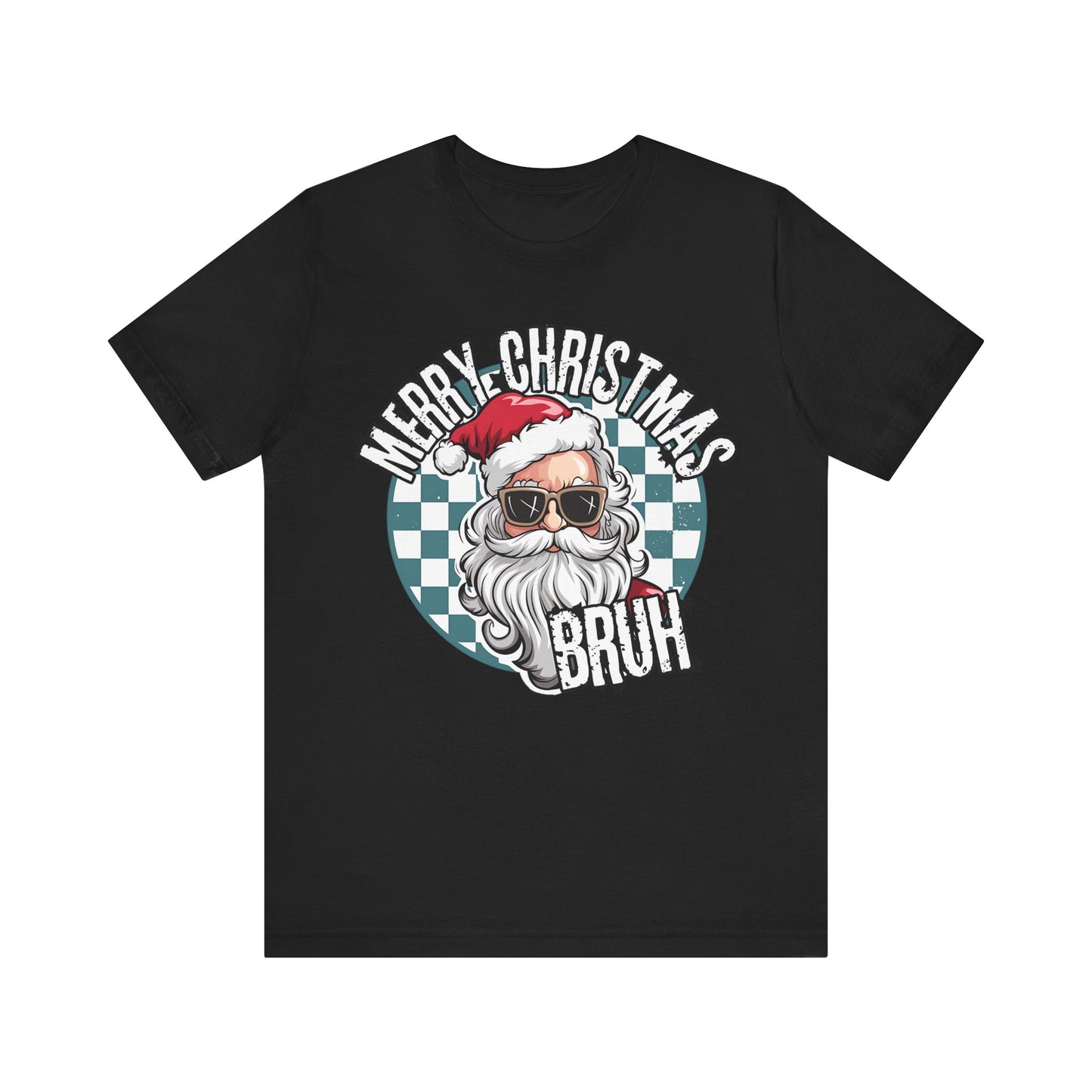 Merry Christmas Bruh Jersey Short Sleeve Tee