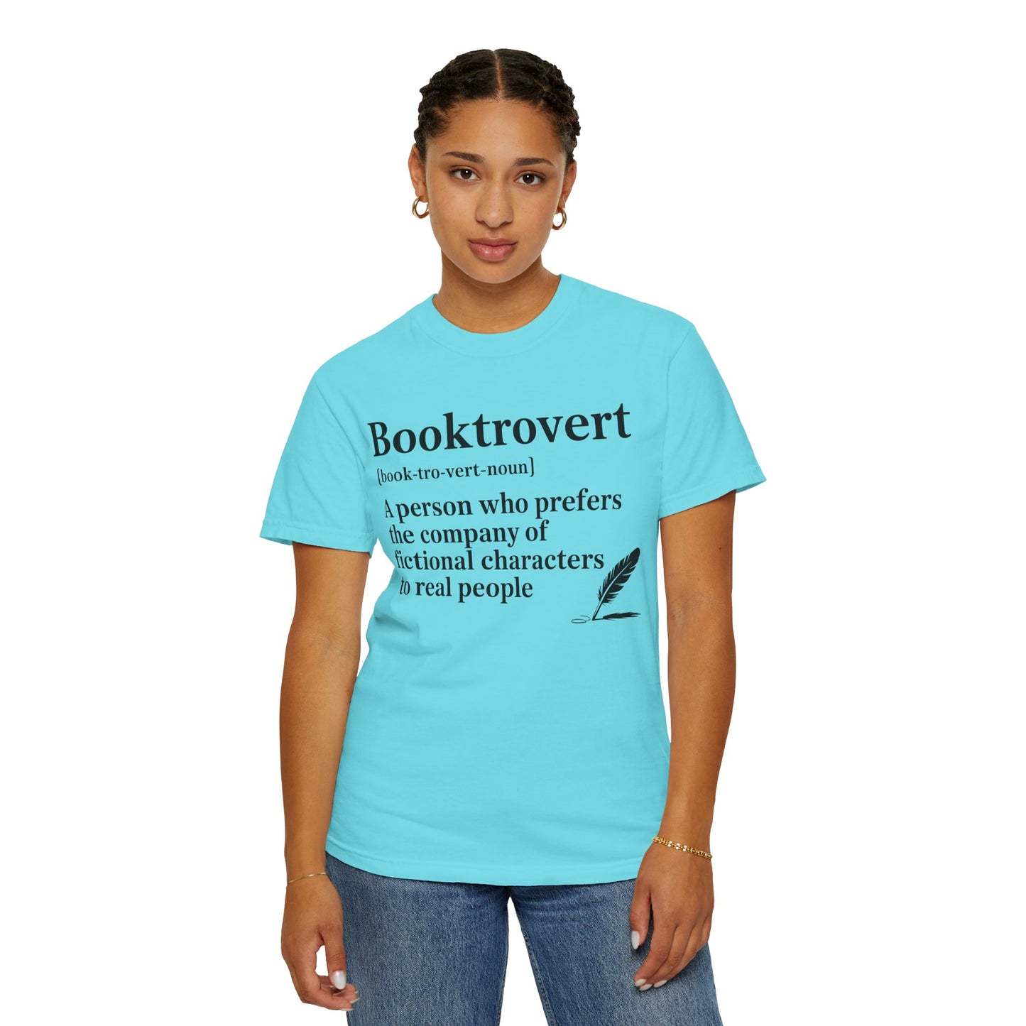 Booktrovert Garment-Dyed T-shirt