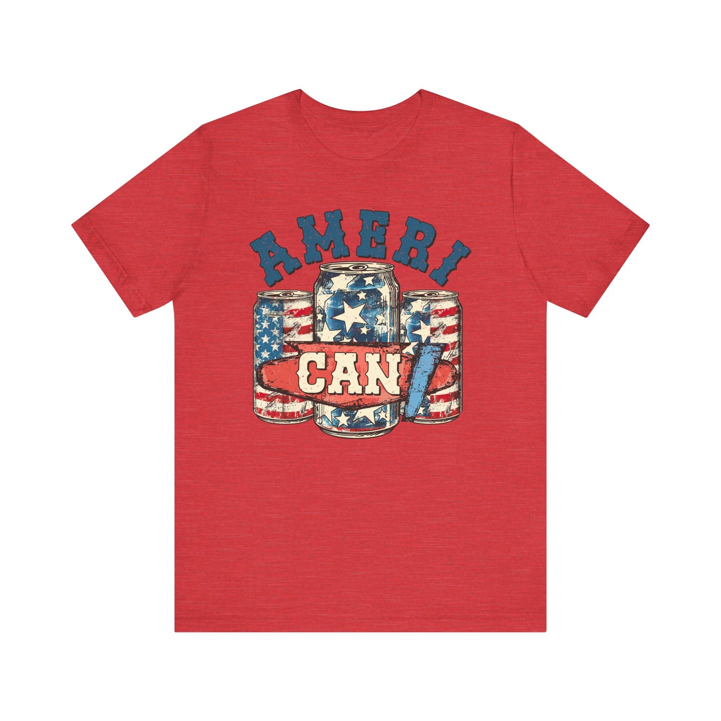 Ameri Can  Jersey Short Sleeve Tee