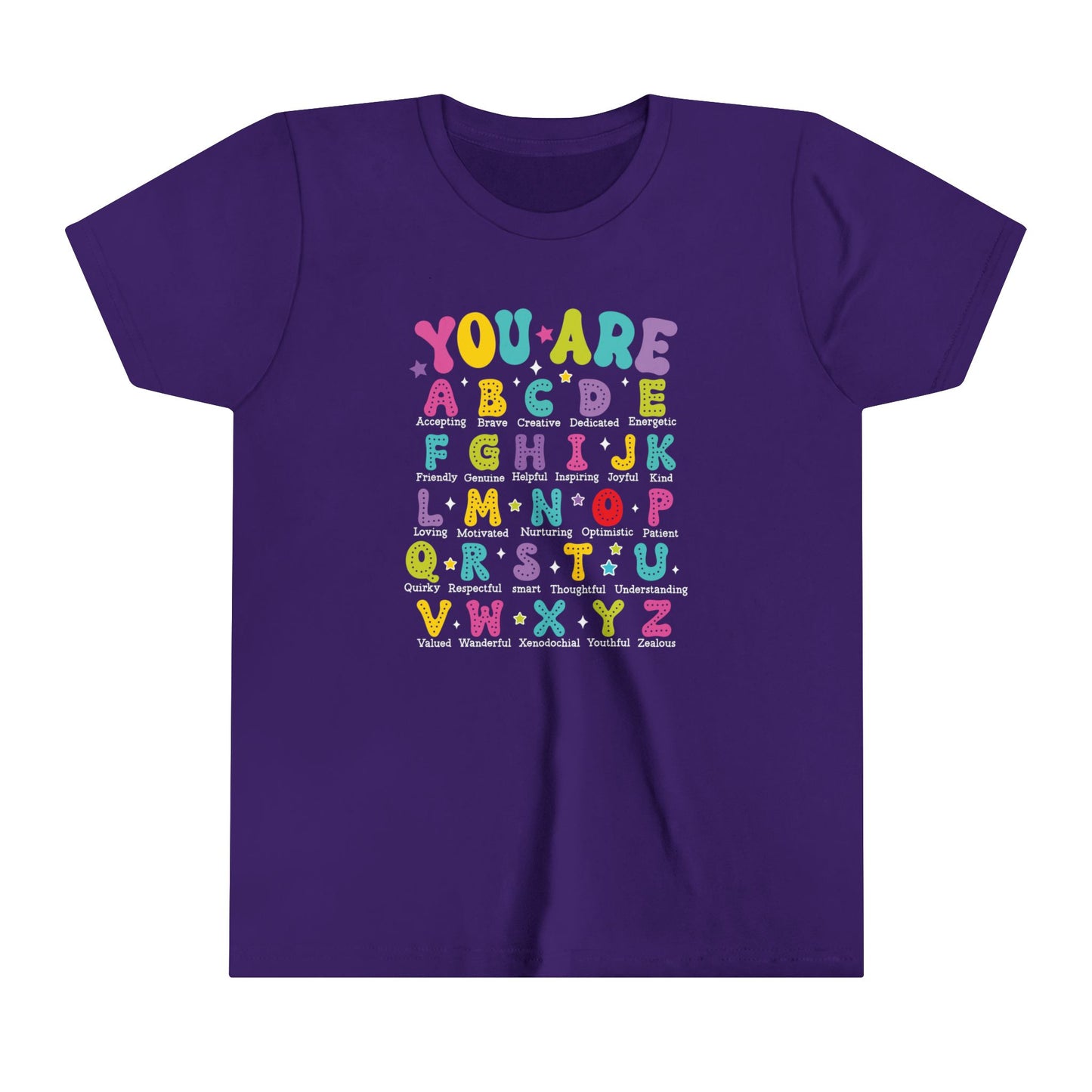 You Are ABC Youth Short Sleeve Tee