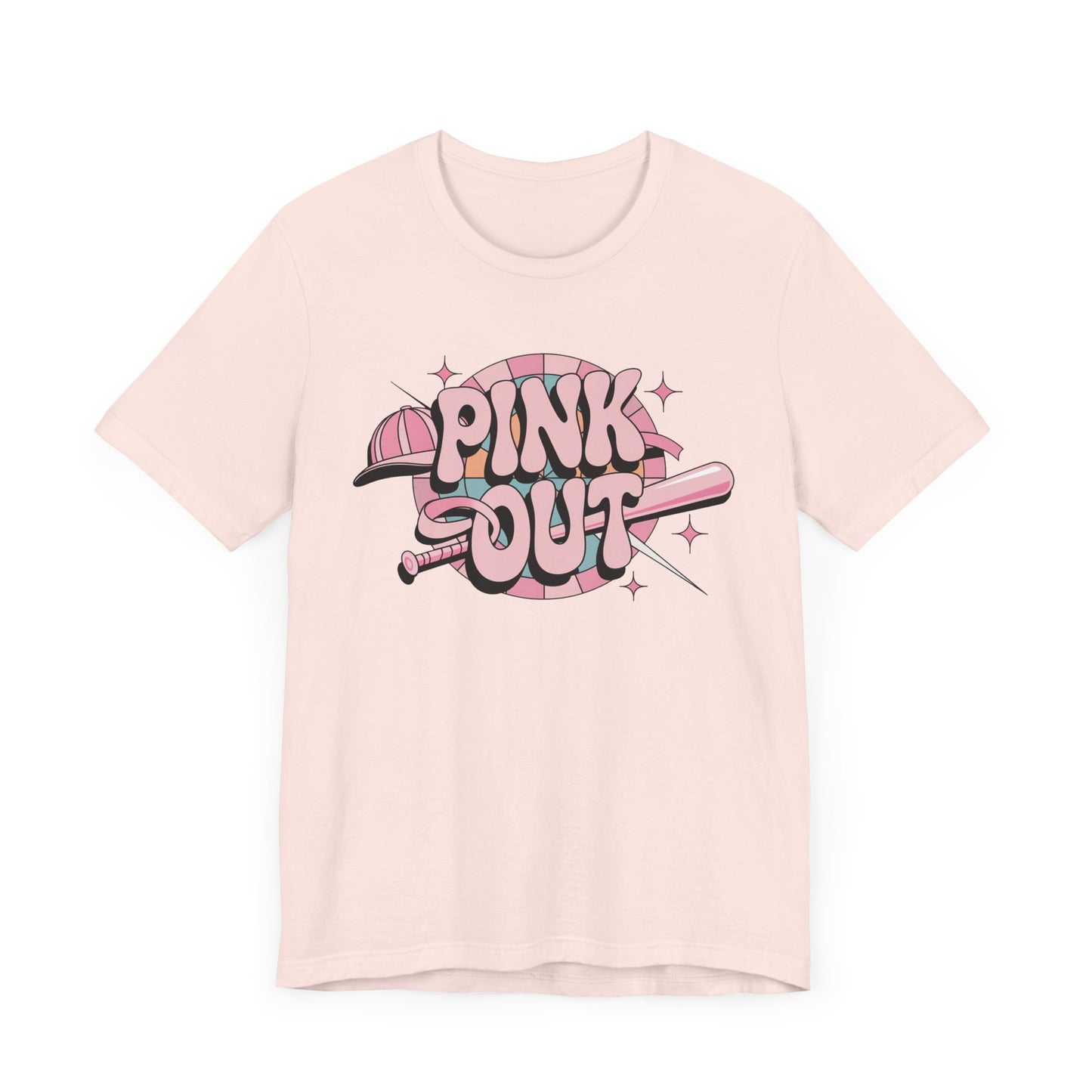 Baseball Pink Out Jersey Short Sleeve Tee