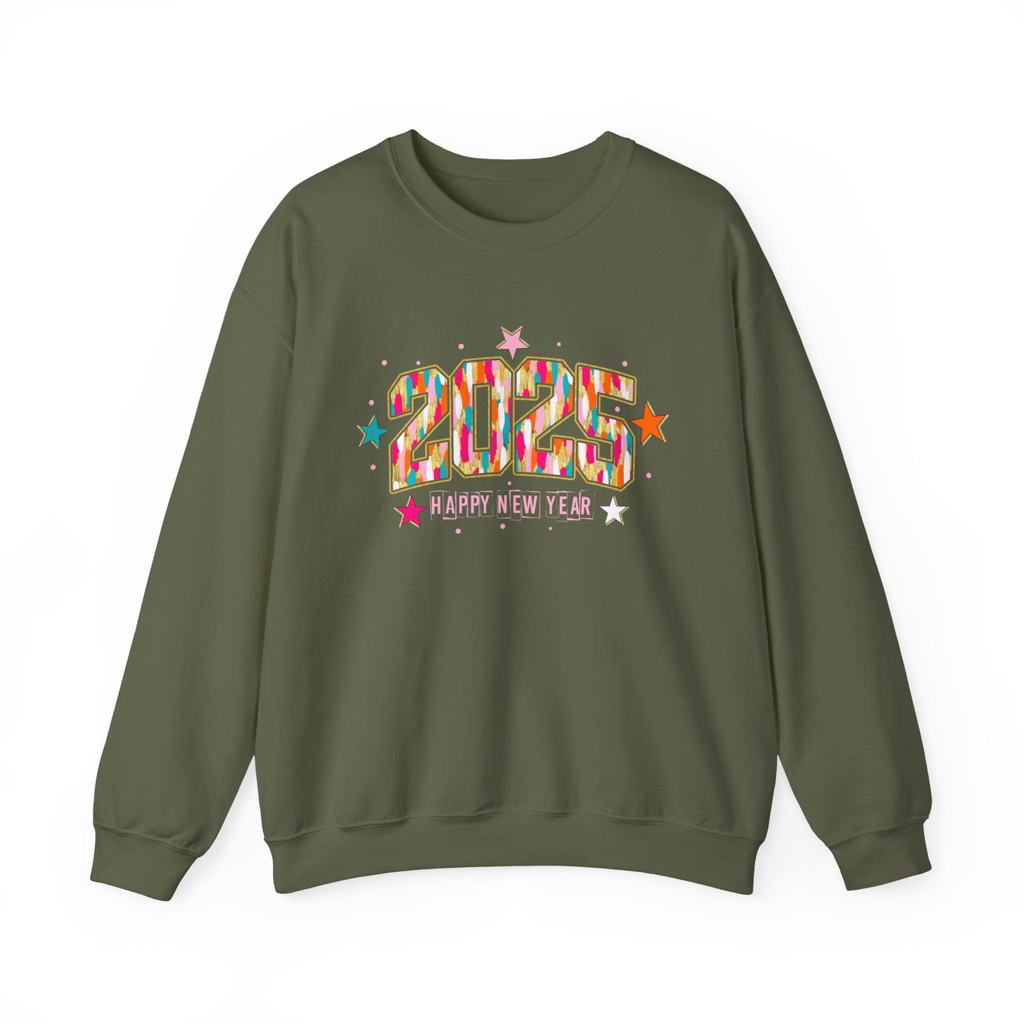 2025 Happy New Year Heavy Blend™ Crewneck Sweatshirt
