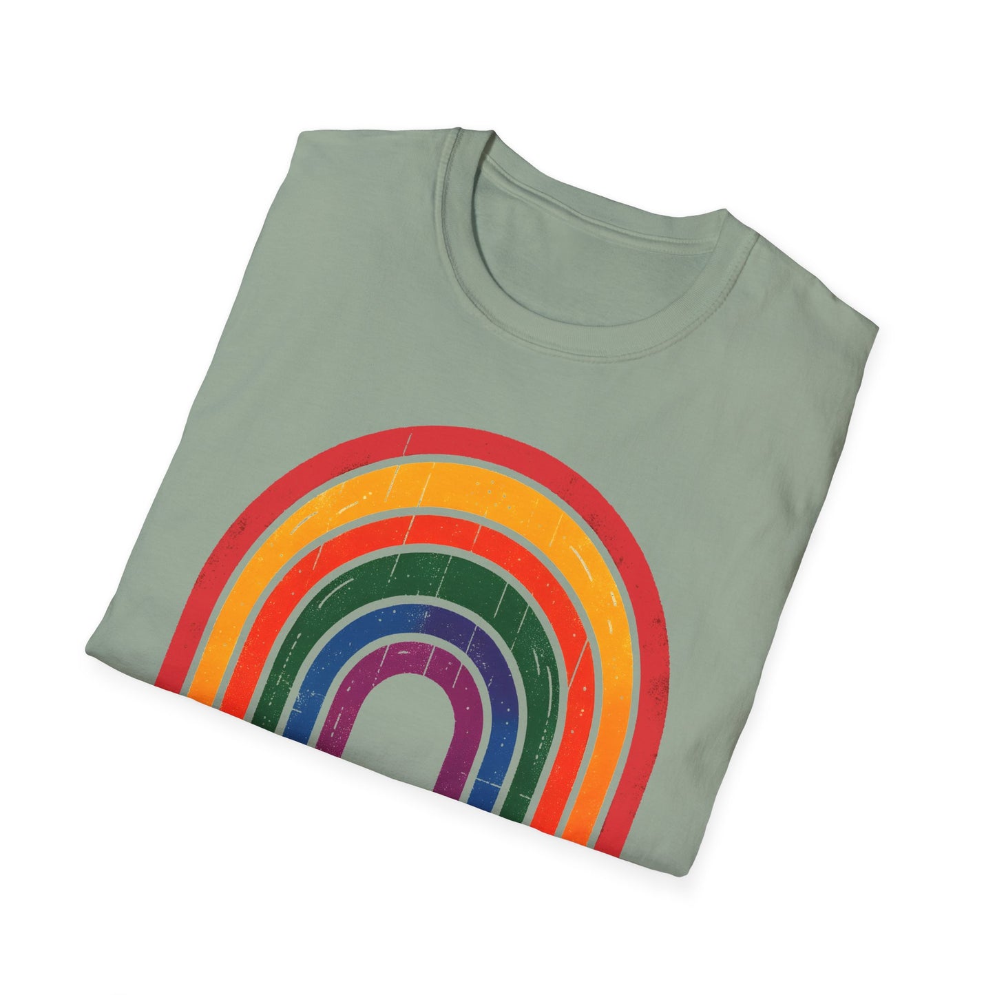 Be Kind Rainbow Softstyle T-Shirt