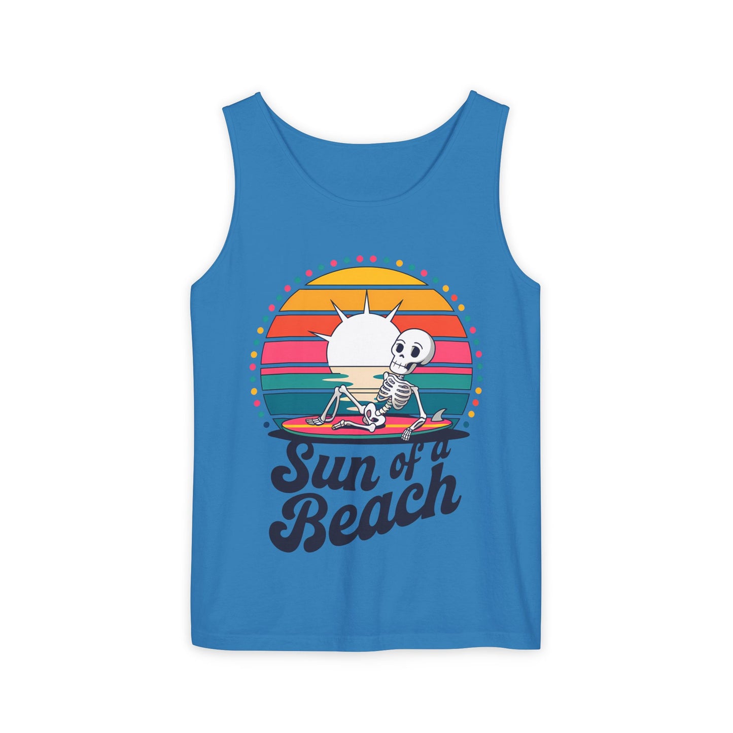 Sun Of A Beach Garment-Dyed Tank Top