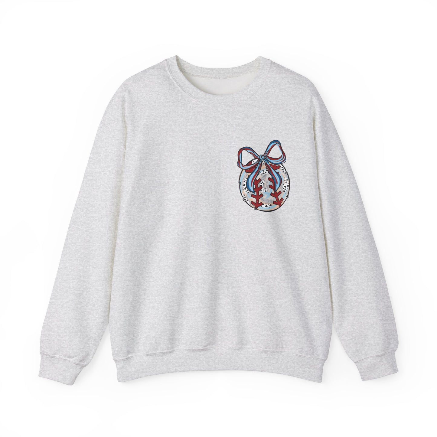 Doodle Baseball Pocket Heavy Blend™ Crewneck Sweatshirt