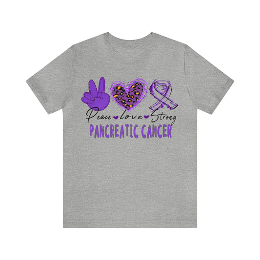Peace Love Strong Pancreatic Cancer Awareness