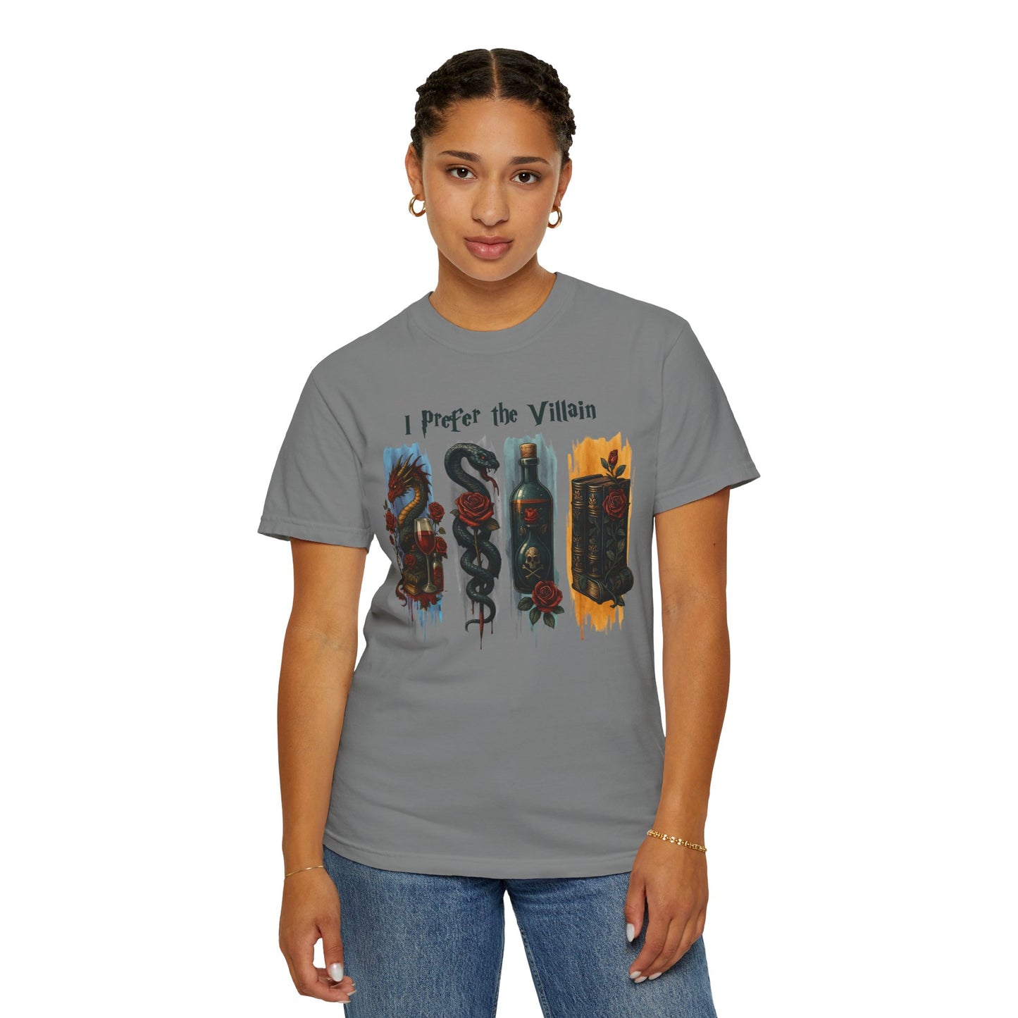 I Prefer The Villains Garment-Dyed T-shirt