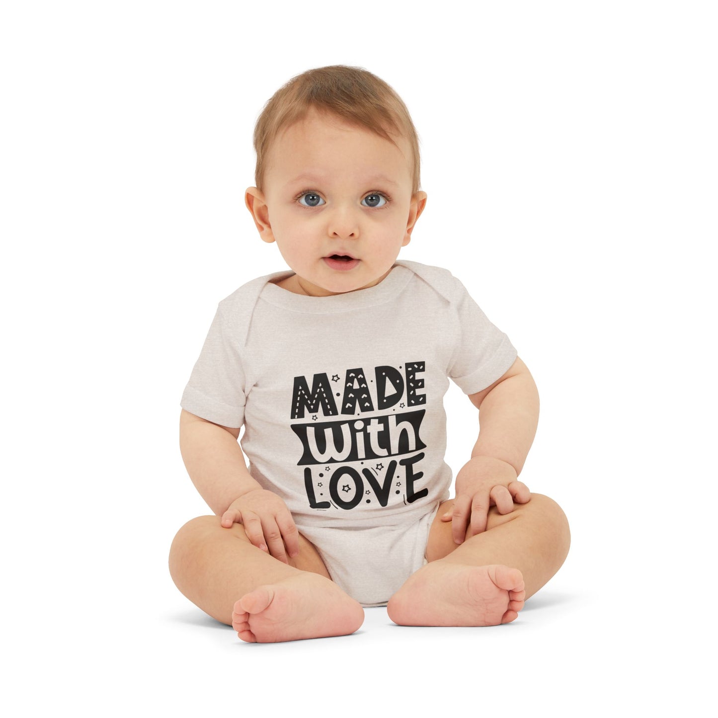 Made With Love Infant Jersey One Piece