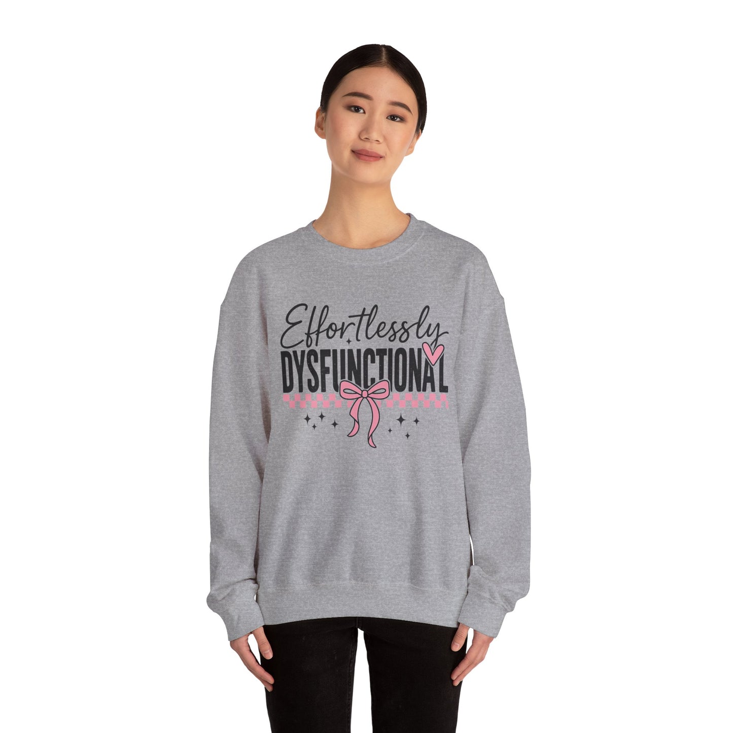 Effortlessly Dysfunctional Heavy Blend™ Crewneck Sweatshirt