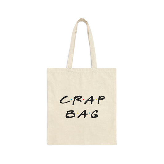 Crap Bag Cotton Canvas Tote Bag