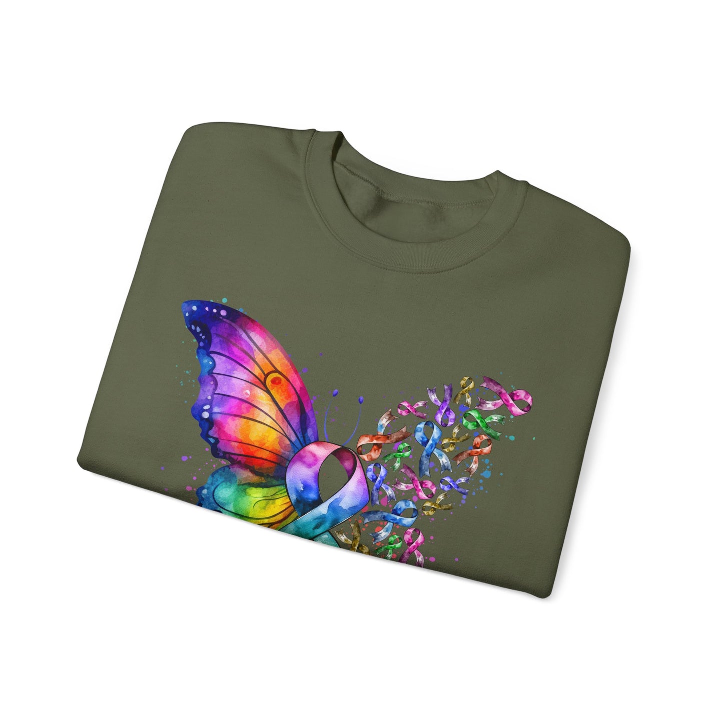 Fight Cancer In All Colors Heavy Blend™ Crewneck