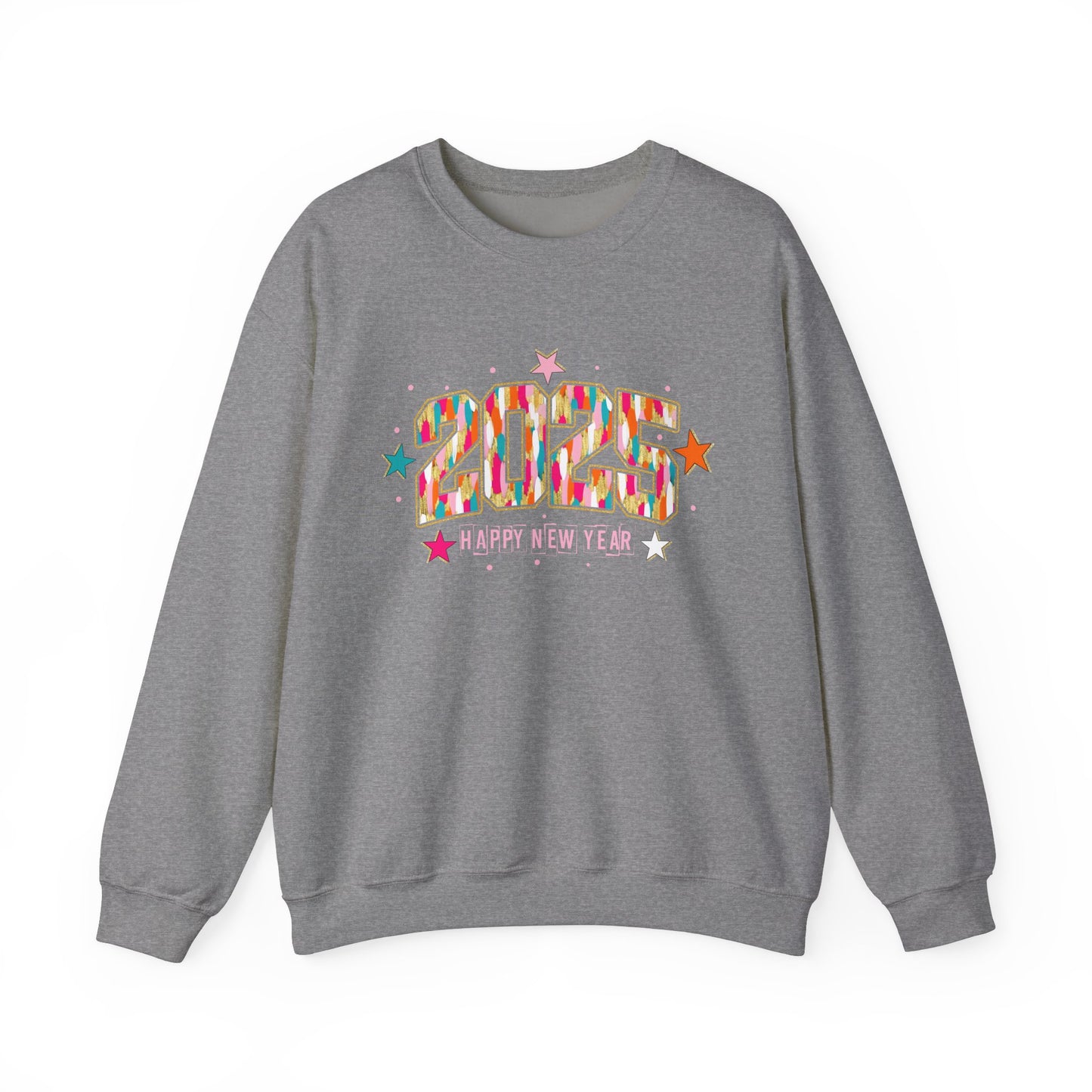 2025 Happy New Year Heavy Blend™ Crewneck Sweatshirt